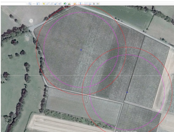 Inplantation map frost protection